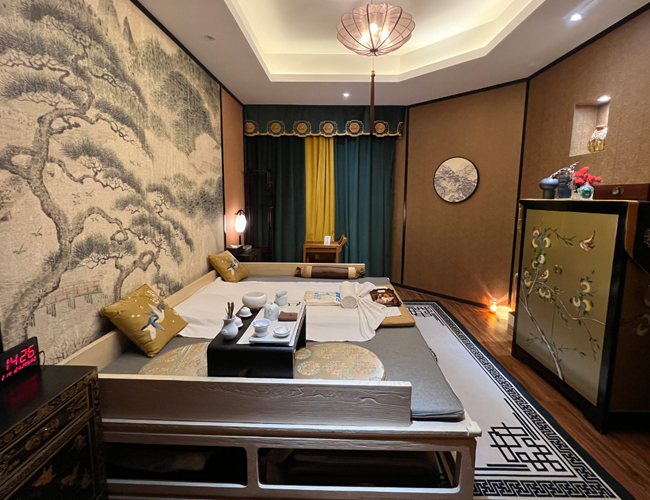 无锡足疗减压会所环境展示（二）一种真挚的艺术生活态度